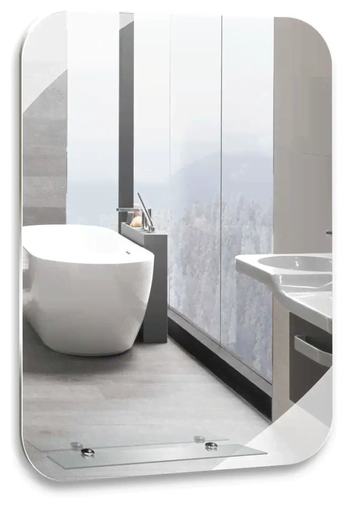 Зеркало Silver Mirrors с полкой 38х10 Аргус ФР-00002362 55x80 см 2 172 р.
