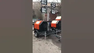Внешний обзор осветительной установки производства "Аргус-М"