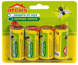 Средство от мух липкая лента Аргус 4шт