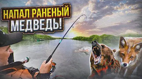 ЭТУ РЫБАЛКУ ЦЕНЯТ МЕСТНЫЕ! Мощная чавыча - королевский лосось. Нападение РАНЕНОГО МЕДВЕДЯ. Выжить!