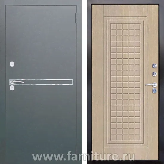Входная металлическая дверь Аргус Люкс Про Франк Альма Капучино-3