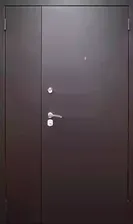 Входная, двухстворчатая дверь Аргус 1200*2050 мм. металл/металл.